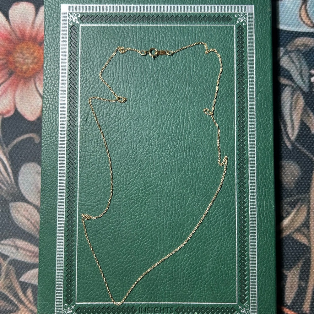 Delicate Gold Plated Sterling Silver Layered Chain Necklace | 51 cm